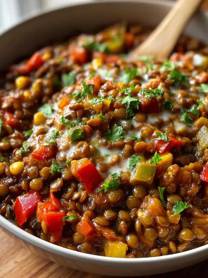 Vegetarian Mexican Lentils