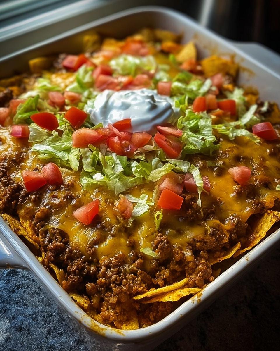 Walking Taco Casserole - detail 1