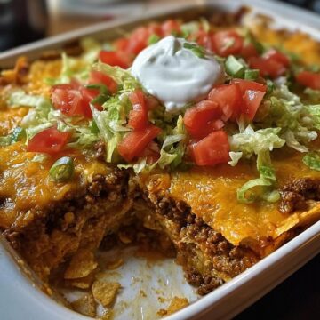 Walking Taco Casserole