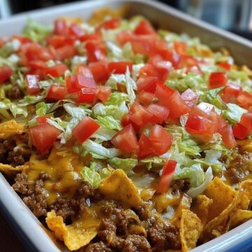 Walking Taco Casserole