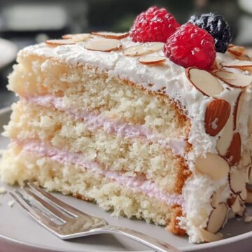 White Almond Cake