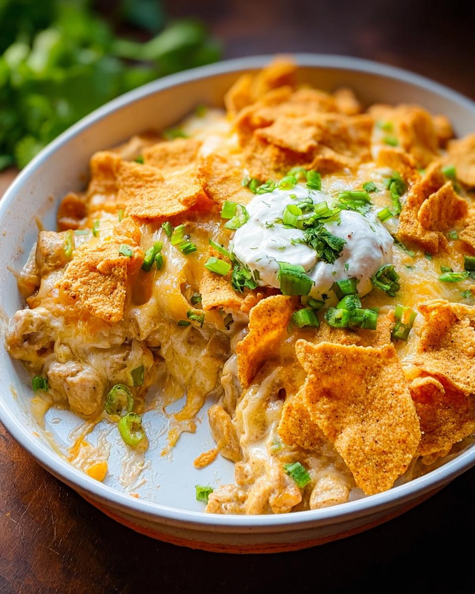 White Chili Chicken Frito Casserole - detail 2