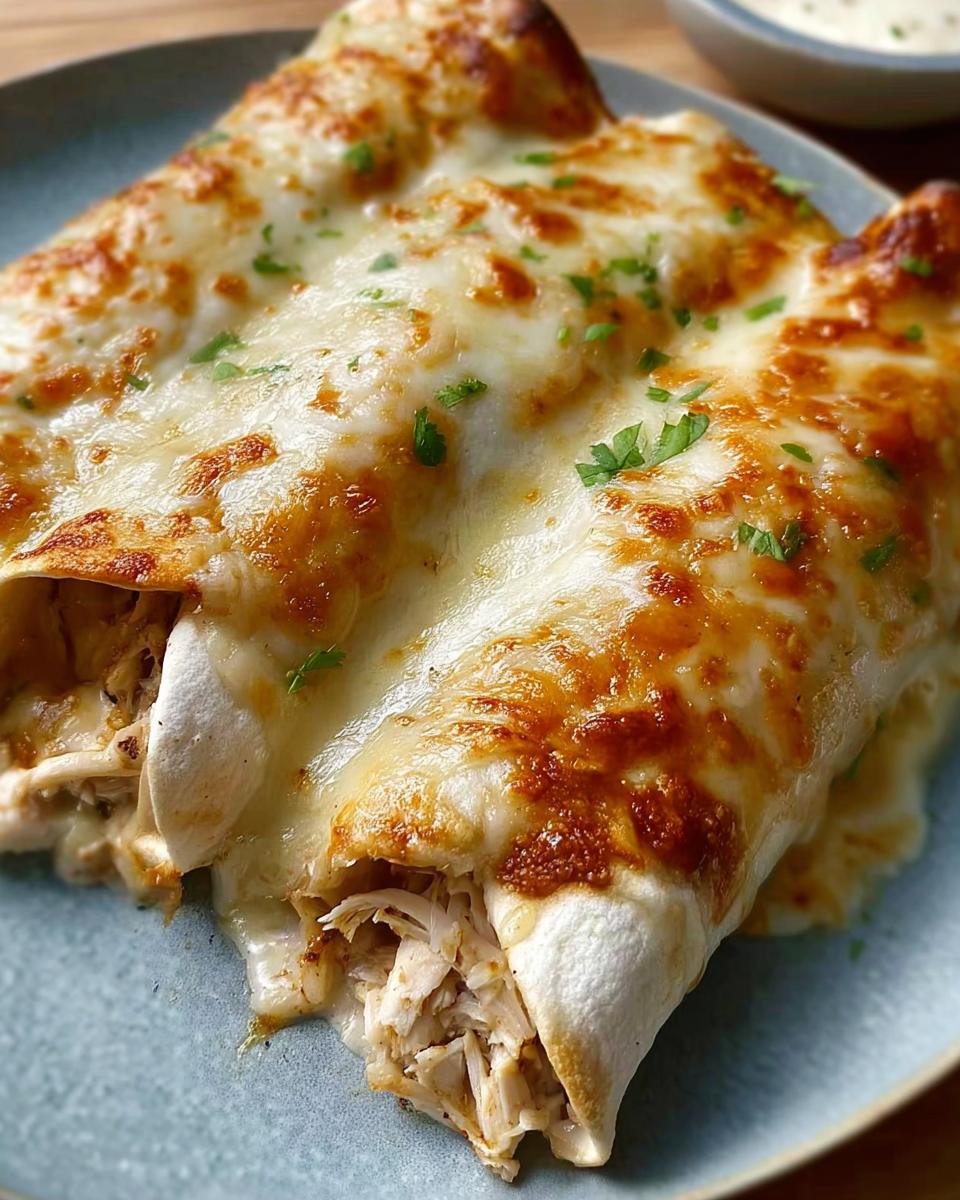 White Rotisserie Chicken Enchiladas - detail 1