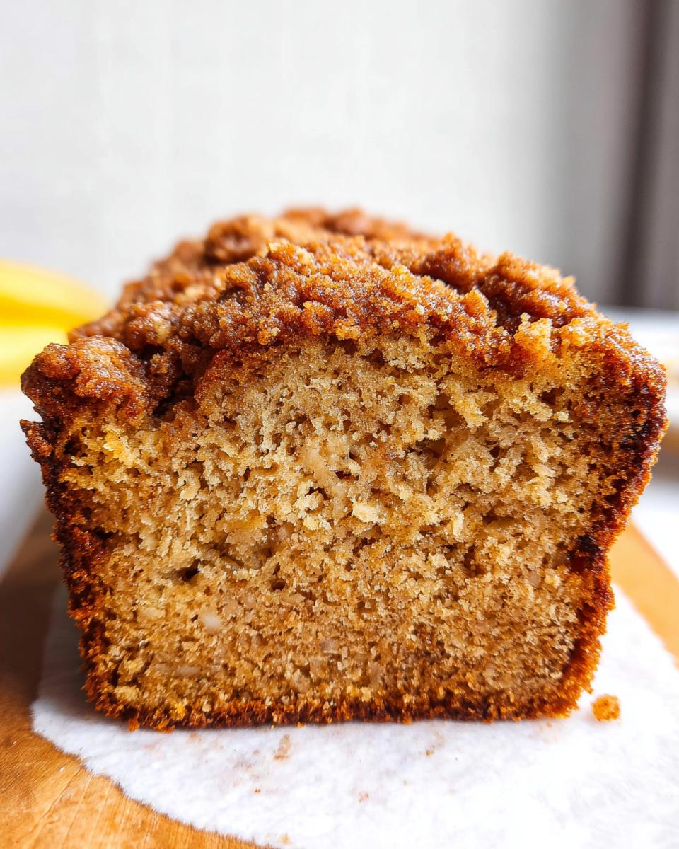 Whole Wheat Cinnamon Crunch Banana Bread - detail 1
