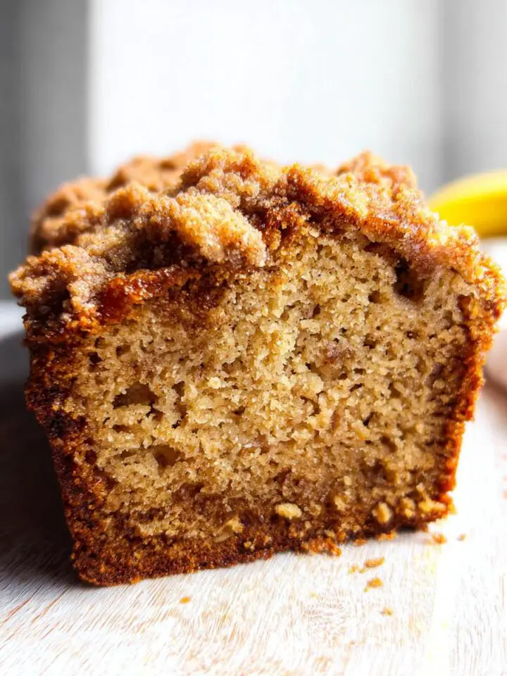 Whole Wheat Cinnamon Crunch Banana Bread