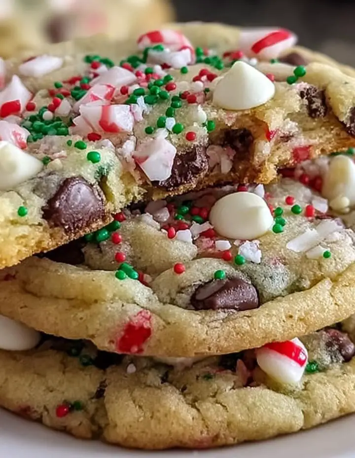 Winter Wonderland Chocolate Chip Cookies