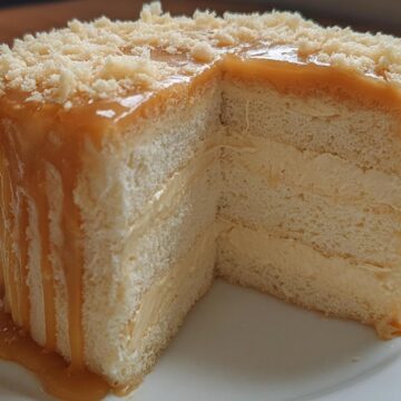 Yummy Yema Chiffon Cake