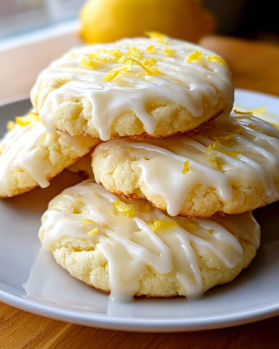Zesty Lemon Meltaway Cookies - detail 1