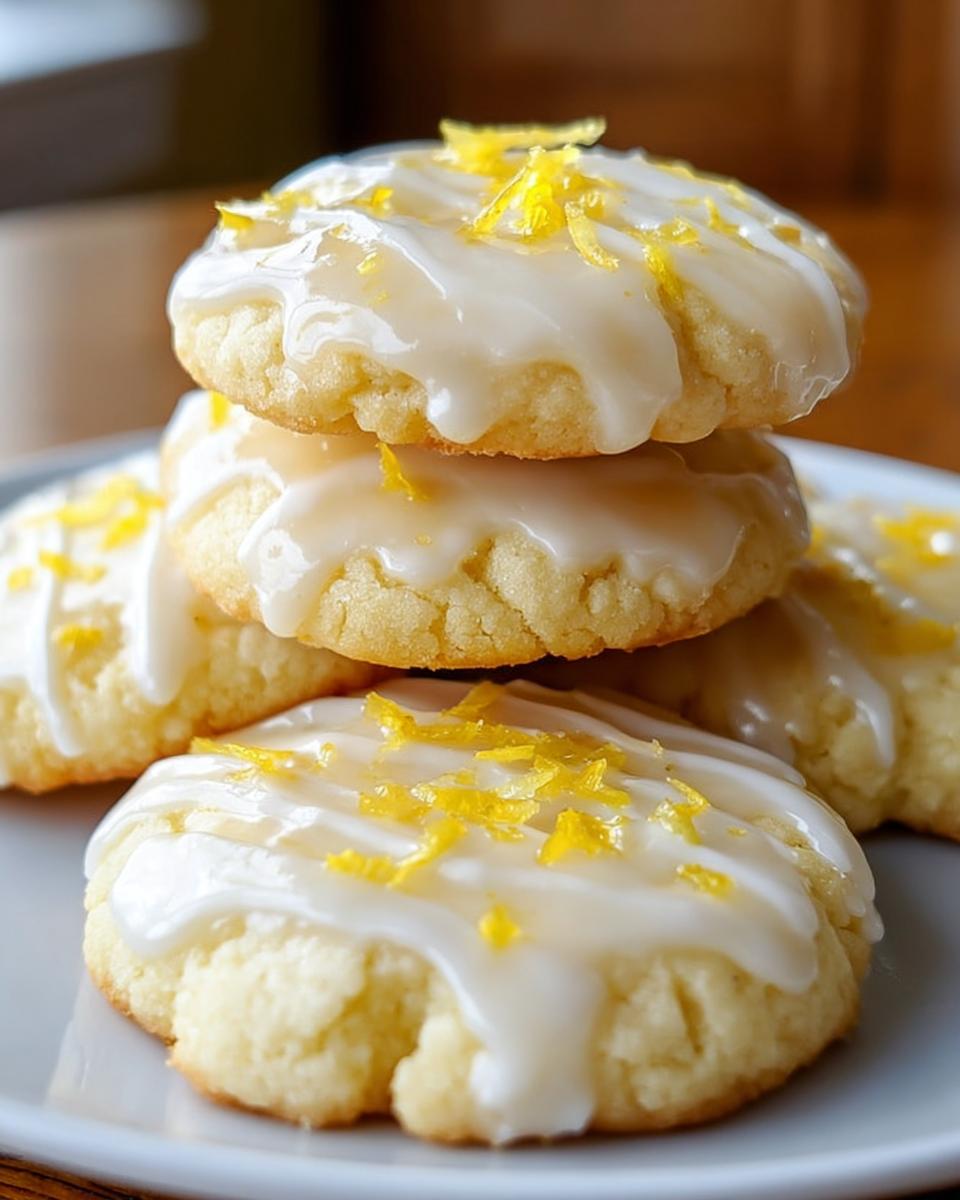 Zesty Lemon Meltaway Cookies - detail 2