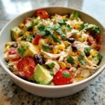 Zesty Southwest Chicken Salad Bowl