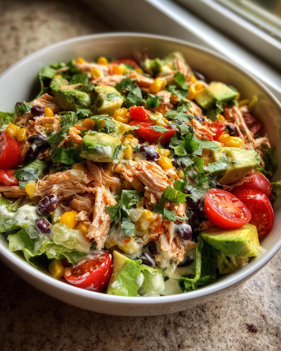 Zesty Southwest Chicken Salad Bowl - detail 3