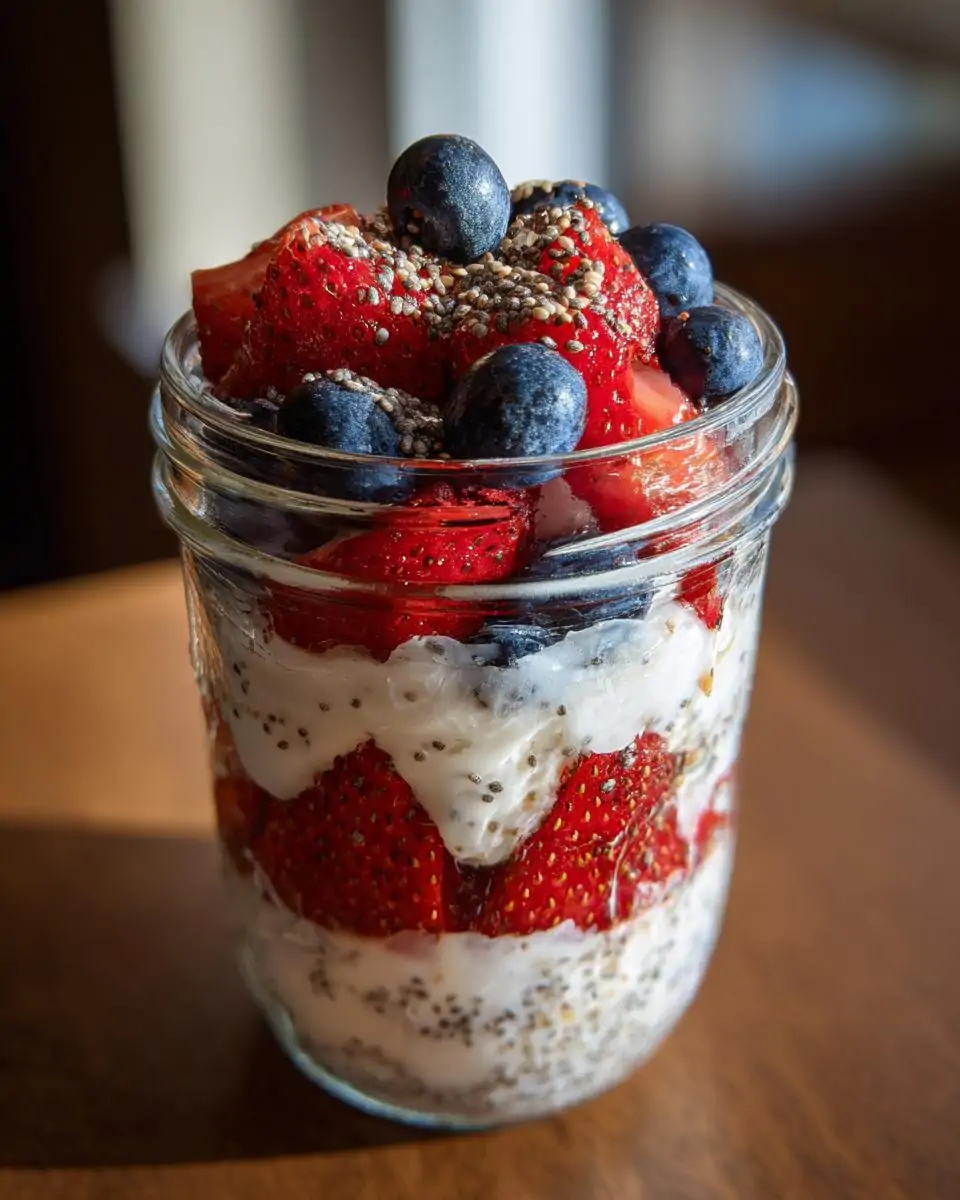 4Th of July Protein Parfaits - detail 2