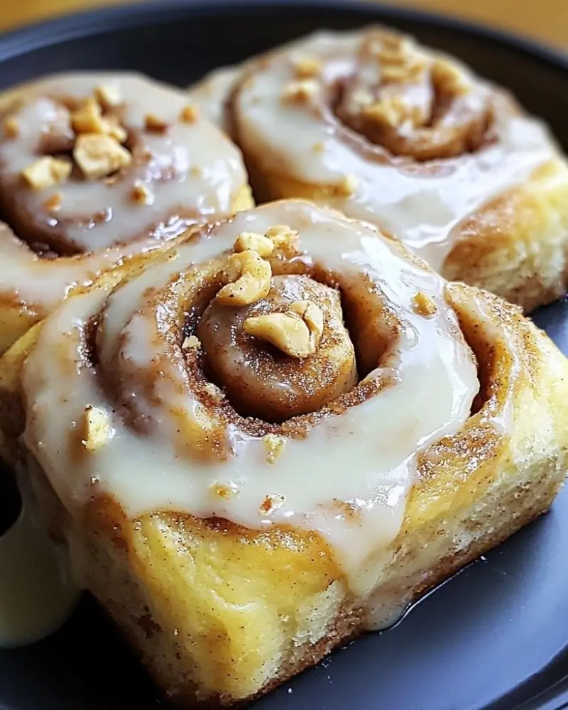 Banana Bread Cinnamon Rolls