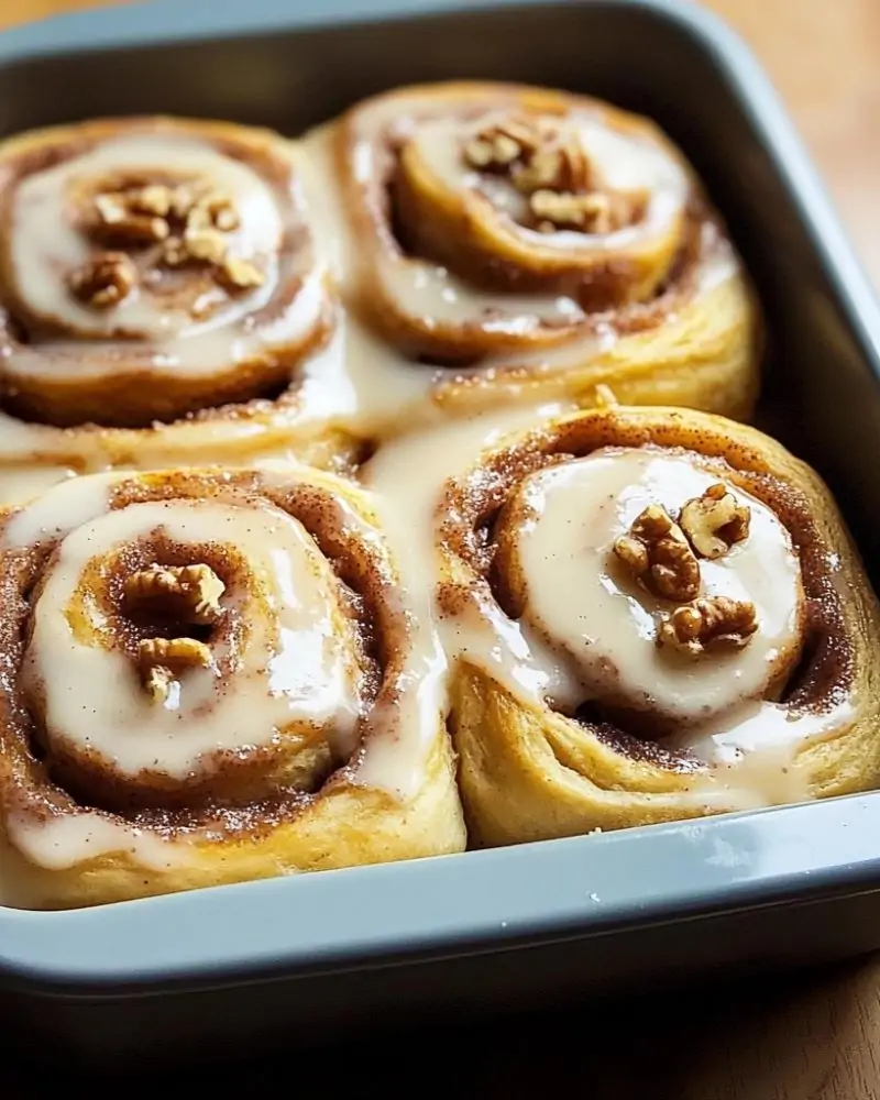 Banana Bread Cinnamon Rolls