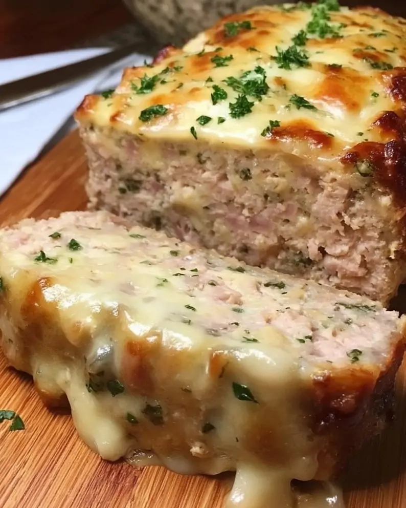 Chicken Cordon Bleu Meatloaf
