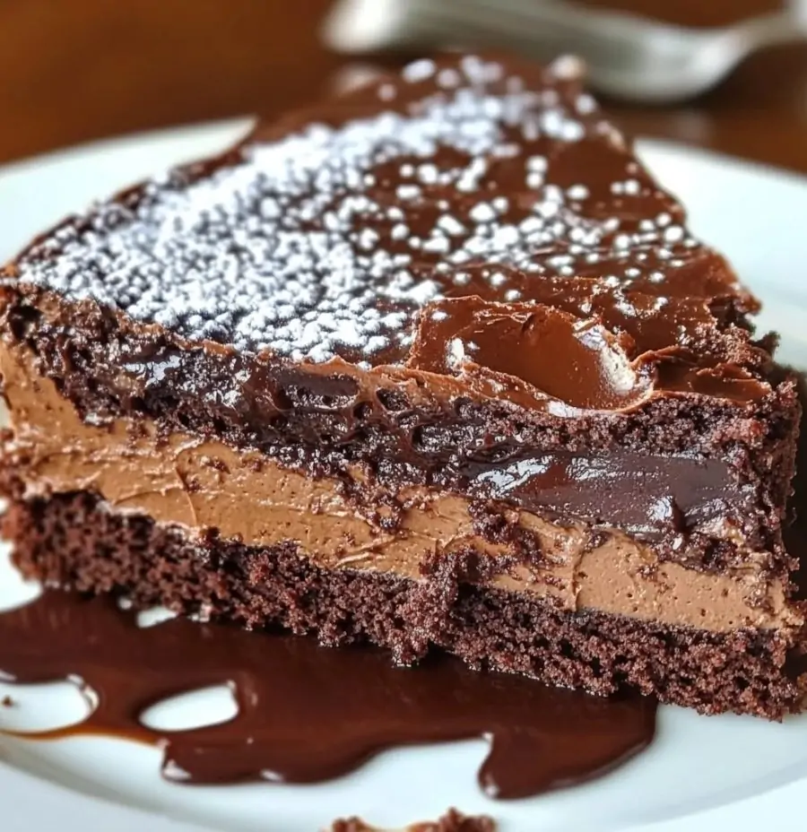 Chocolate Ooey Gooey Cake