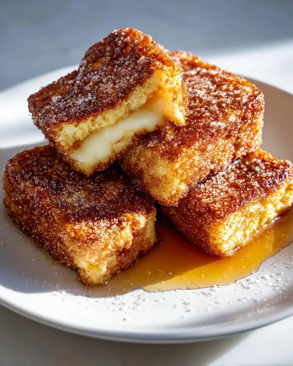 Churro Stuffed French Toast With Cinnamon Sugar - detail 2