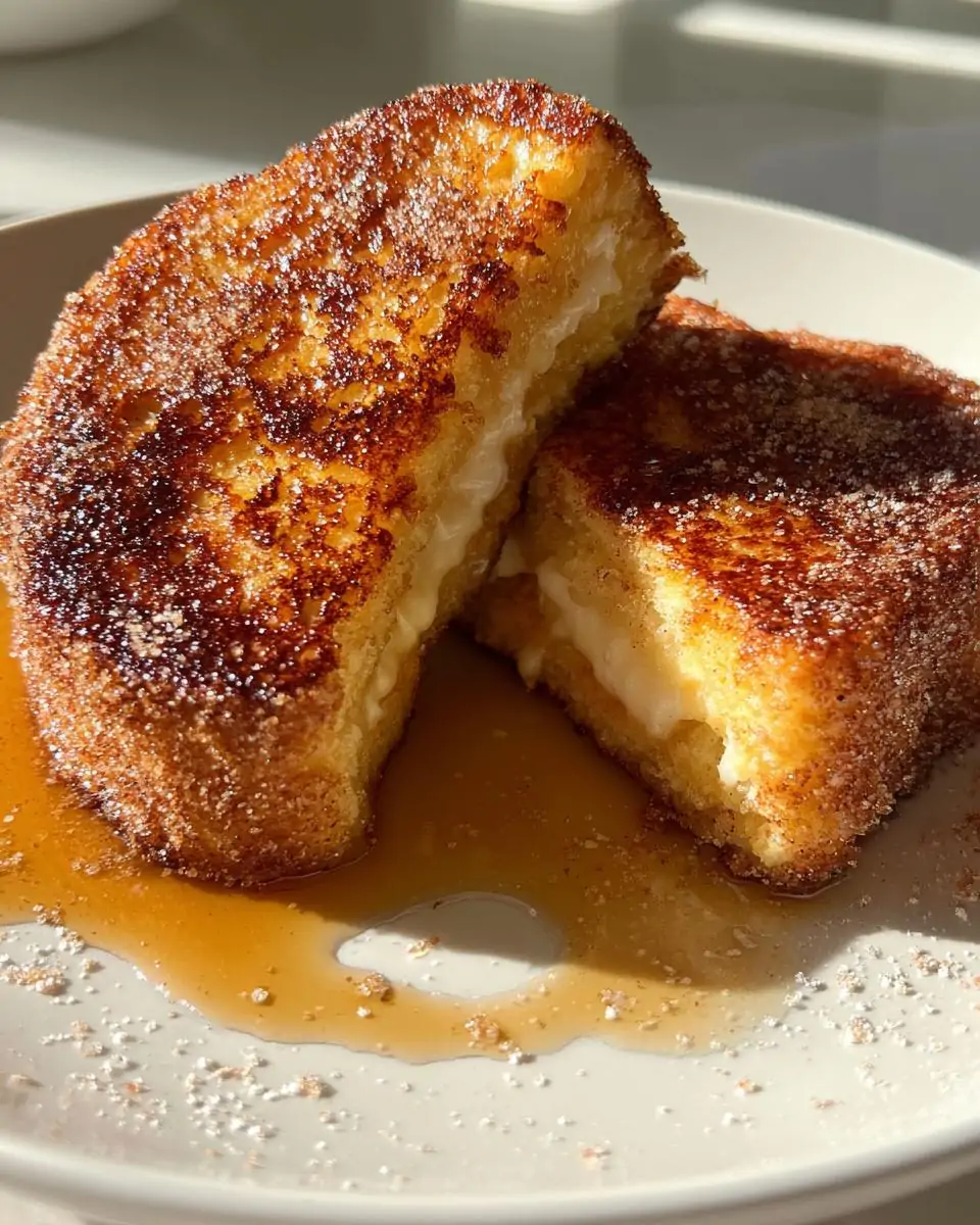 Churro Stuffed French Toast With Cinnamon Sugar - detail 4