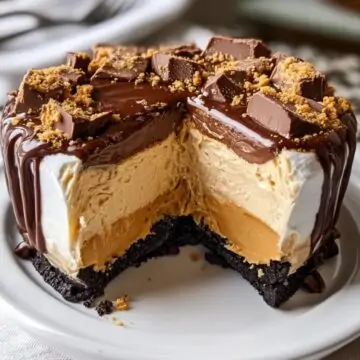 Homemade Reese's Peanut Butter Cup Pie