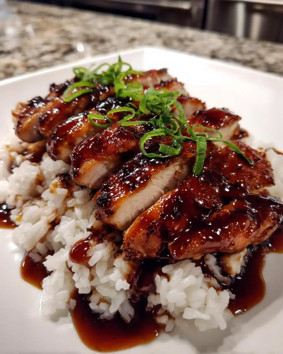 Honey BBQ Chicken Rice - detail 5