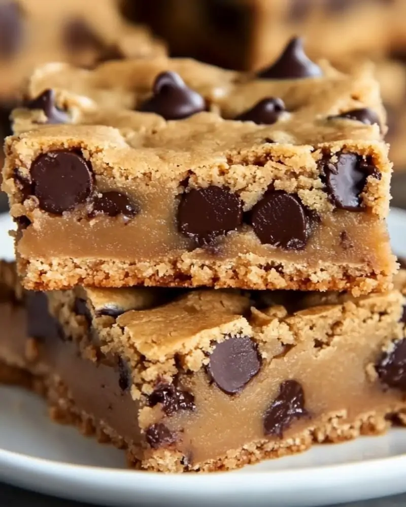 Peanut Butter Chocolate Chip Cookie Bars
