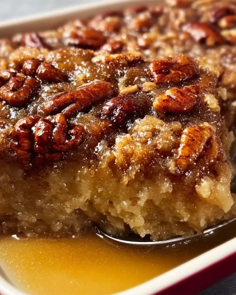 Pecan Pie Dump Cake