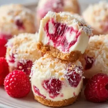 Raspberry Cream Cheese Bites