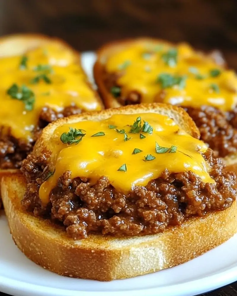 Texas Toast Sloppy Joes
