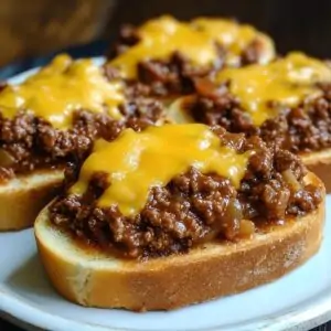 Texas Toast Sloppy Joes